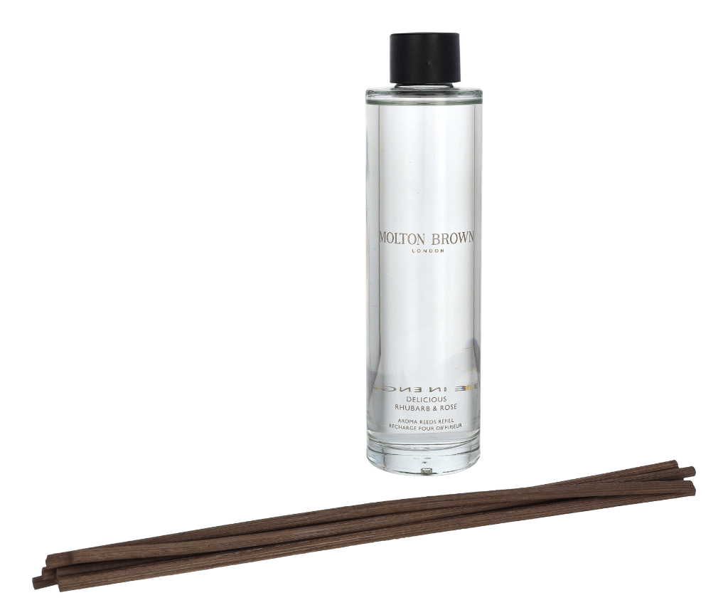 M.Brown Rabarber &amp; Rose Aroma Reeds - Refill 150 ml