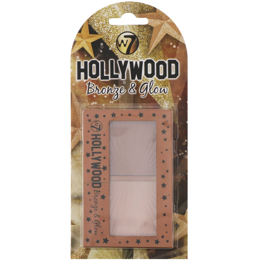 W7, Hollywood Bronze &amp; Glow, Duo Bronzer og Highlighter