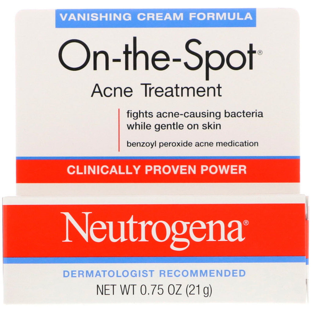 Neutrogena, On-the-Spot, Acne Treatment, 0,75 oz (21 g)
