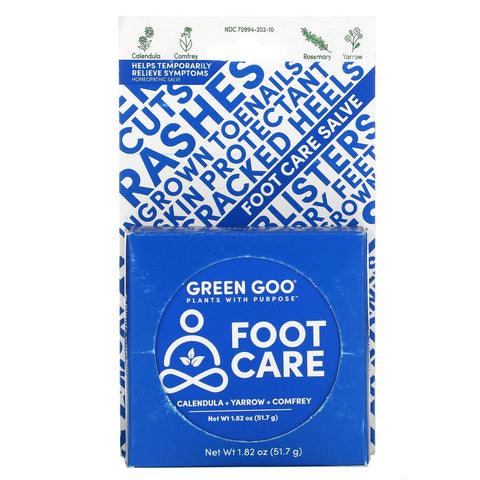Green Goo, ungüento para el cuidado de los pies, 51,7 g (1,82 oz)
