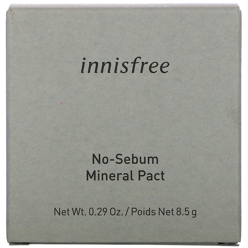 Innisfree, No-Sebum Mineral Pact, 0,29 oz (8,5 g)