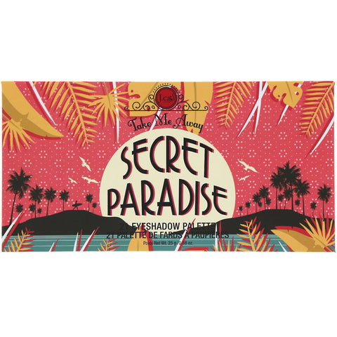 J.Cat Beauty, Take Me Away, Eye Shadow Pallete, ESP310 Secret Paradise, 0,88 oz (25 g)