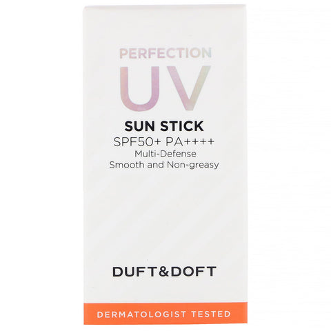 Duft & Doft, UV Perfection, Sun Stick, SPF 50+ PA++++, 0,5 oz (16 g)