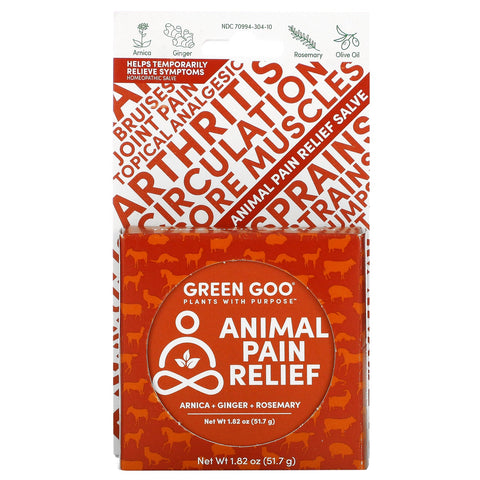 Green Goo, Animal Pain Relief Salve, 1.82 oz (51.7 g)