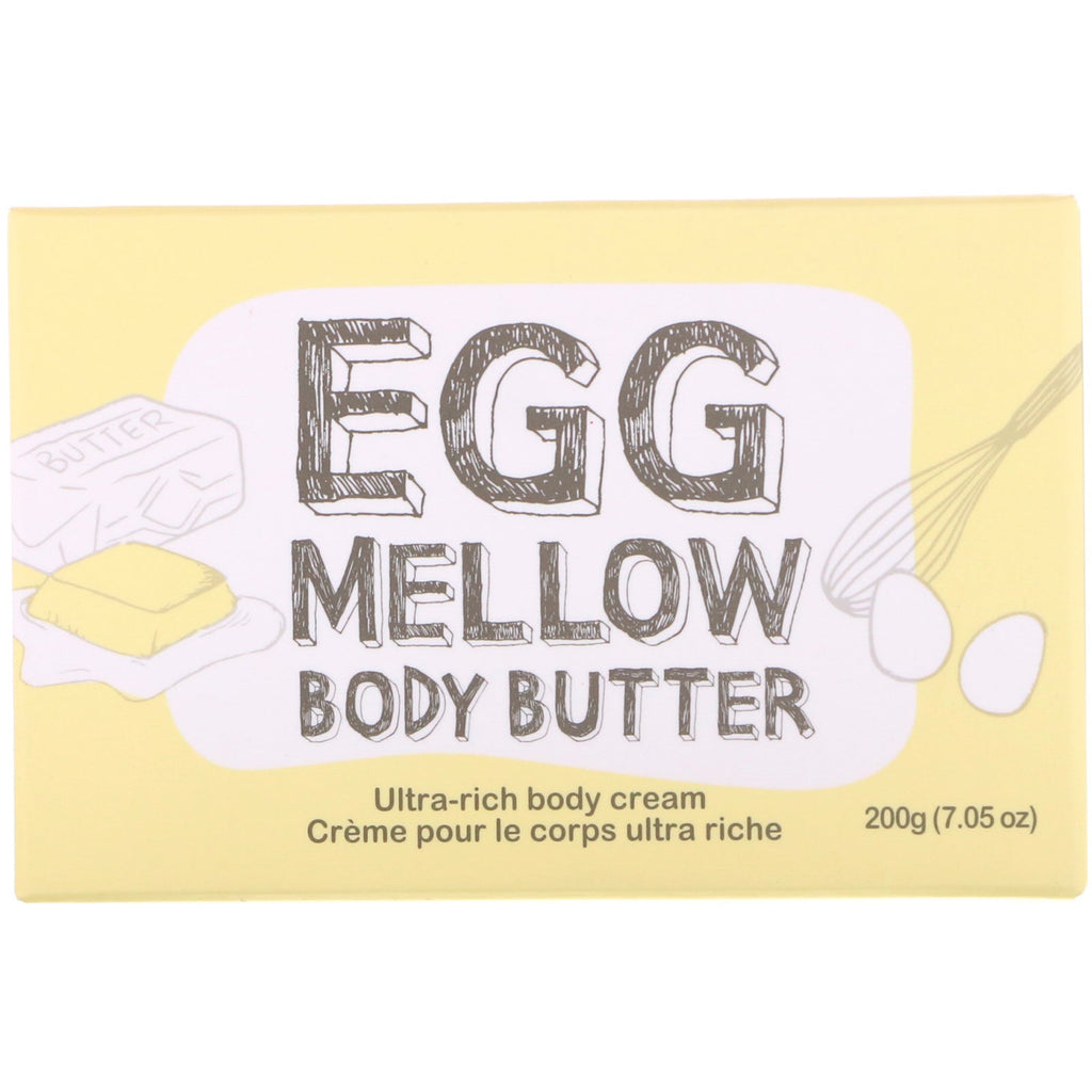 Too Cool for School, Egg Mellow Body Butter, 7,05 oz (200 g)