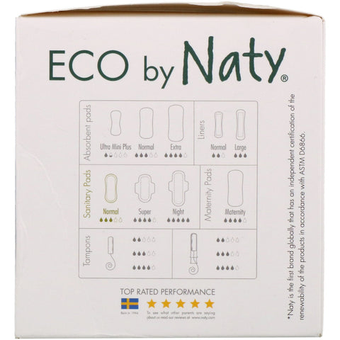 Naty, Thin Pads, Normal, 15 Eco Pieces
