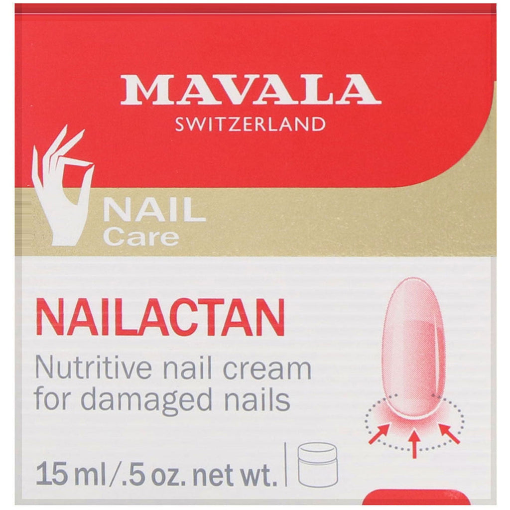 Mavala, Nailactan, Nærende neglecreme, 0,5 oz (15 ml)
