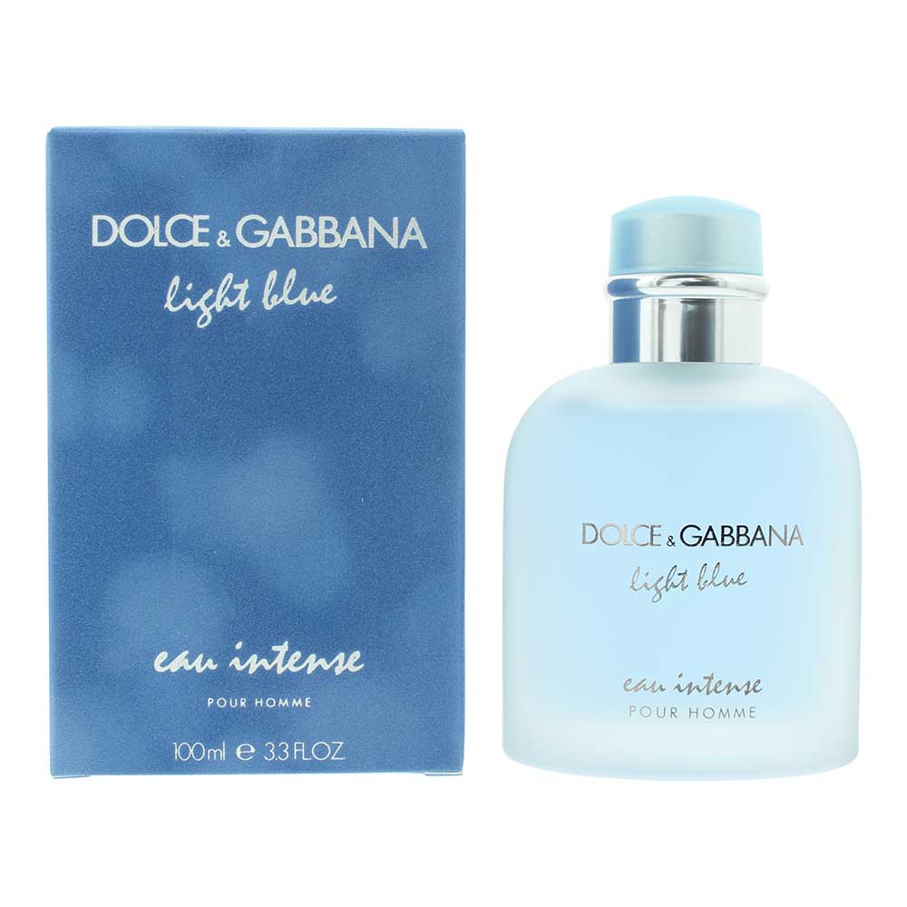Dolce & Gabbana Light Blue Eau Intense Pour Homme Eau de Parfum 100ml