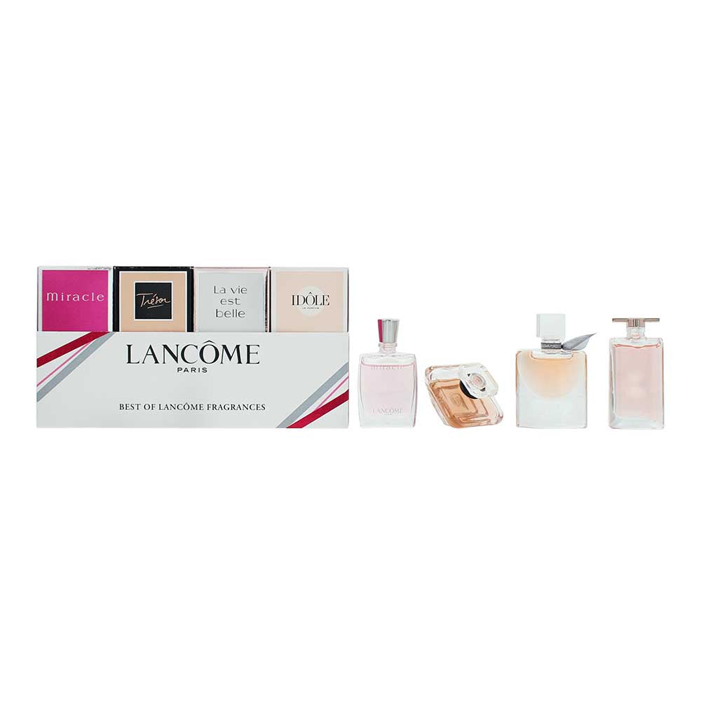 Lancôme 4 Piece Gift Set: Idole Eau de Parfum 5ml - La Vie Est Belle Eau de Parf