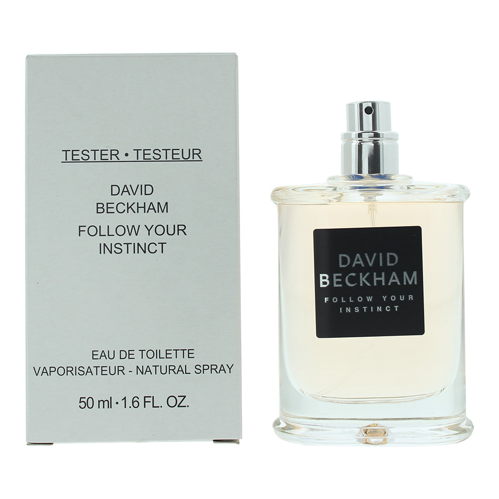 David Beckham Follow Your Instinct Tester Eau de Toilette 50ml