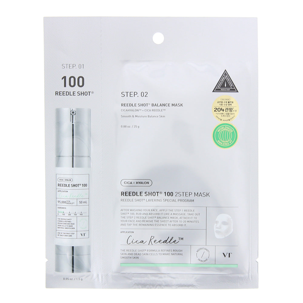 VT Cosmetics Reedle Shot 100 2 Step Mask 26.5g