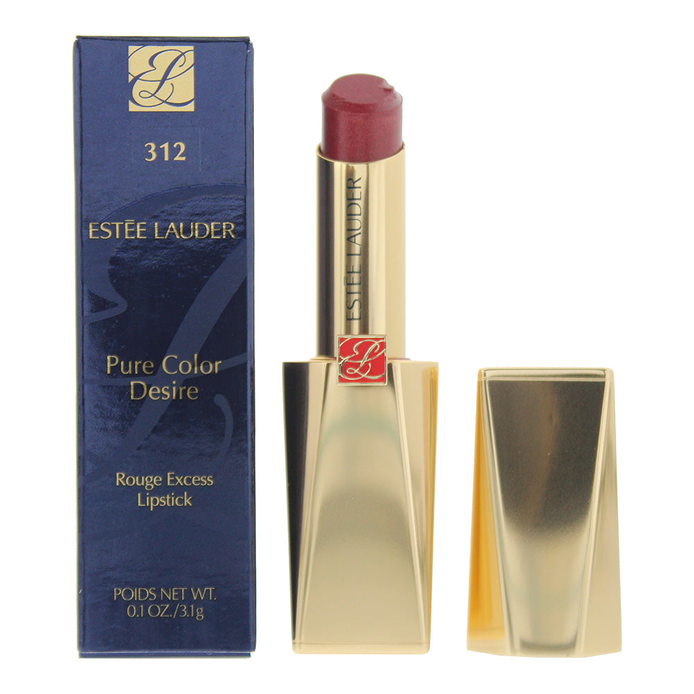 Estée Lauder Pure Color Desire 312 Love Starved (Chrome) Lipstick 3.1g