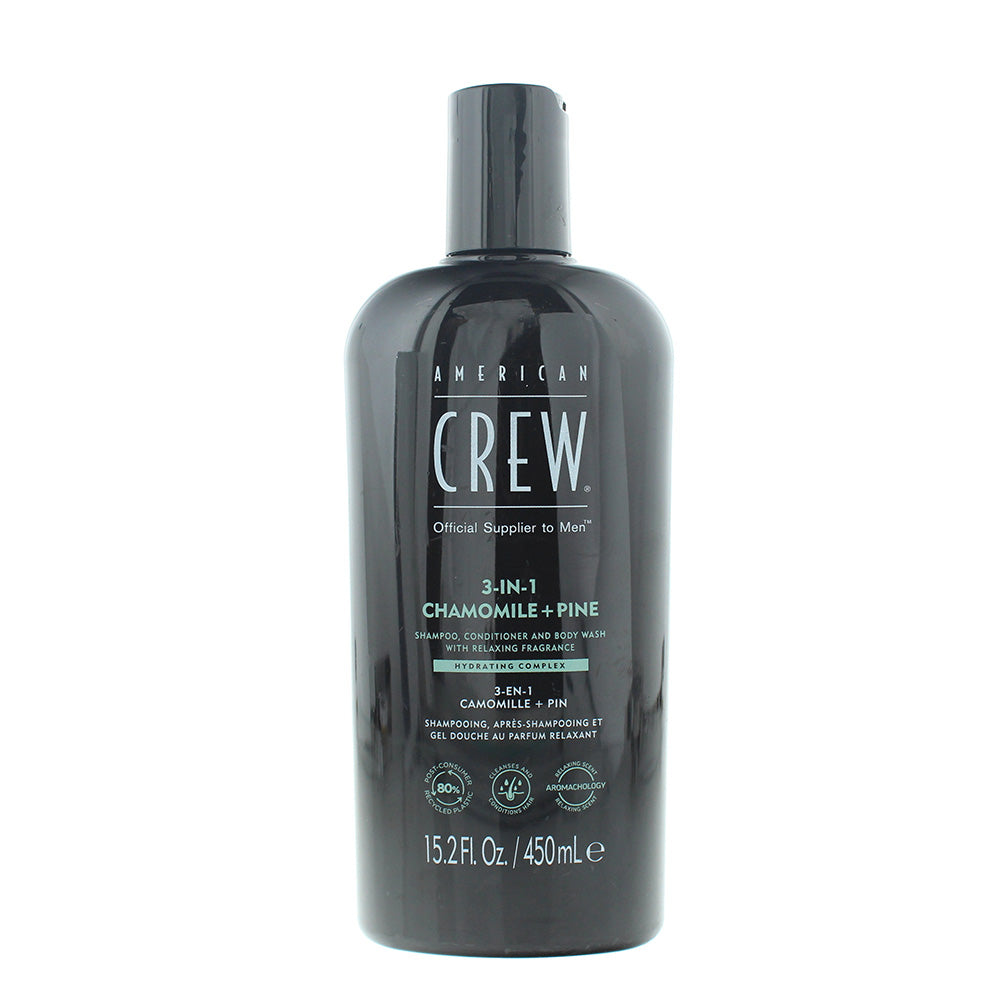 American Crew 3-In-1 Chamomile  Pine Shampoo 450ml