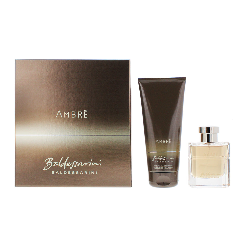 Baldessarini Ambré 2 Piece Gift Set: Eau de Toilette 50ml - Shower Gel 200ml