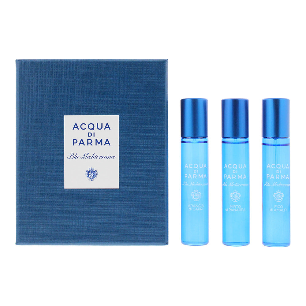 Acqua Di Parma Blu Mediterraneo Gift Set: Eau de Parfum 3 x 12ml Mirto di Panare