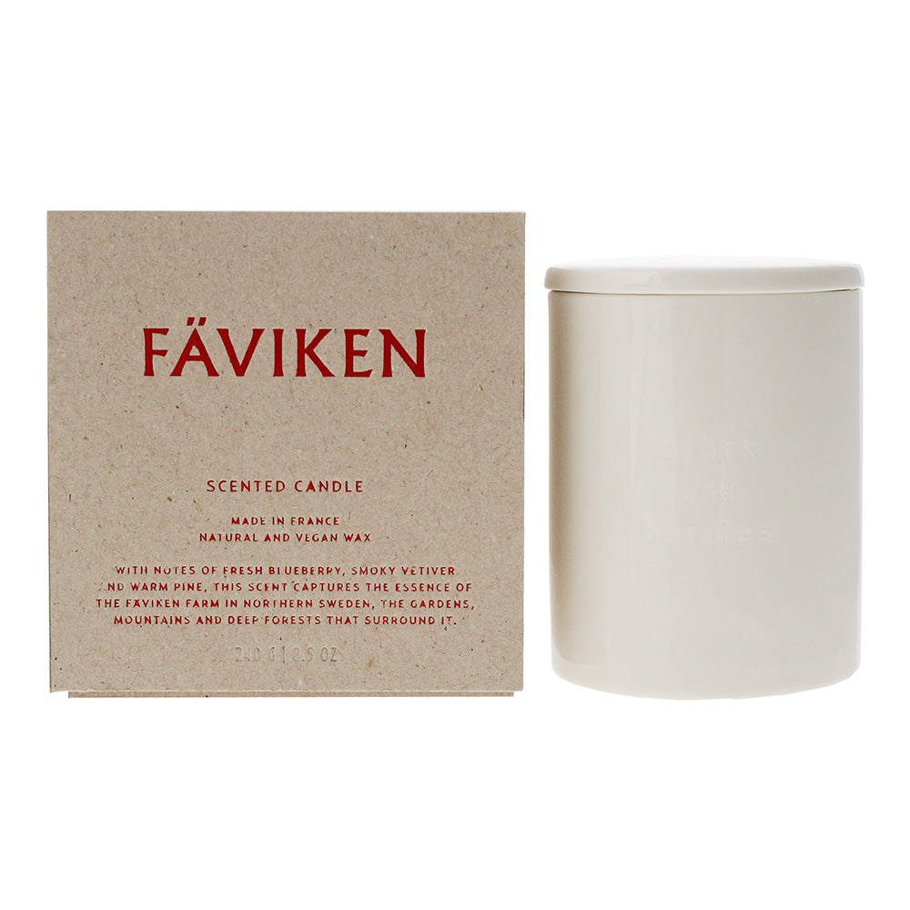 Bjork & Berries Faviken Scented Candle 240g