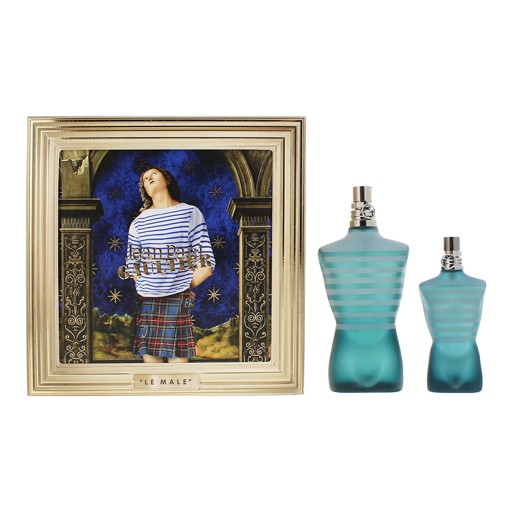 Jean Paul Gaultier Le Male 2 Piece Gift Set: Eau de Toilette 125ml - Eau de Toil