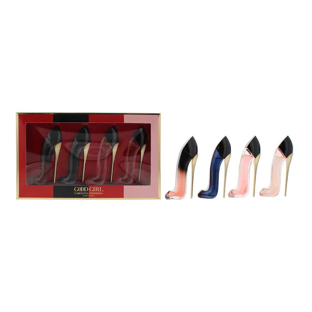 Carolina Herrera Good Girl 4 Piece Gift Set:  Eau de Parfum 4 x 7ml