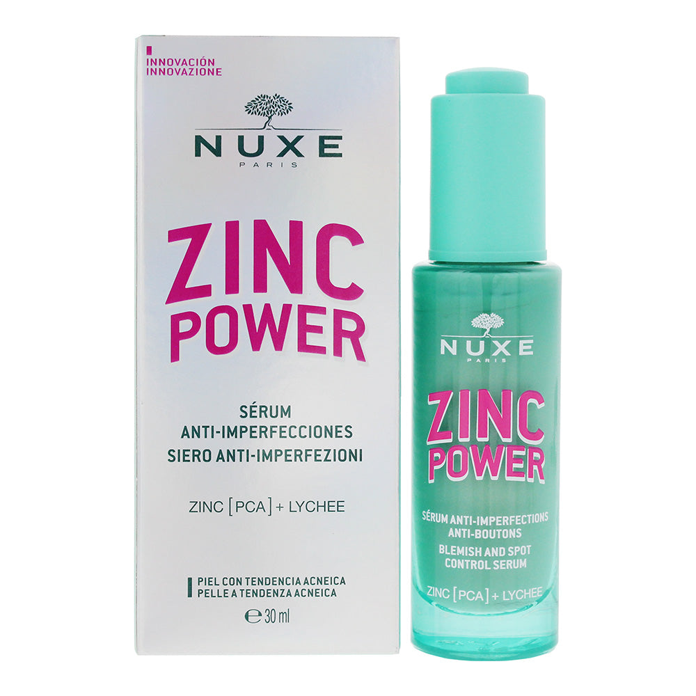 Nuxe Zinc Power Blemish and Spot Control Serum 30ml