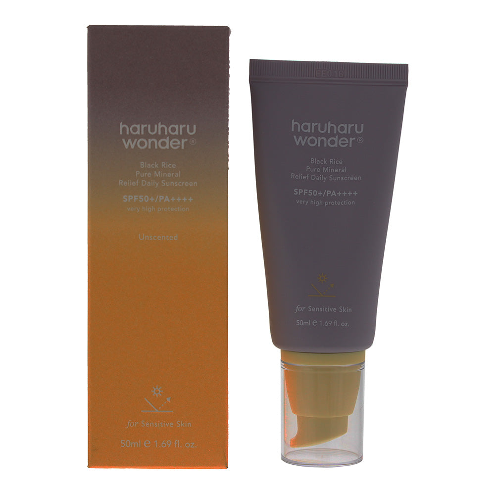 Haruharu Wonder Black Rice Pure Mineral Relief Spf 50+ Sunscreen 50ml