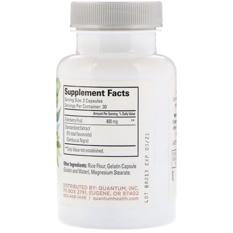 Quantum Health, Hyldebær immunforsvar, 60 kapsler