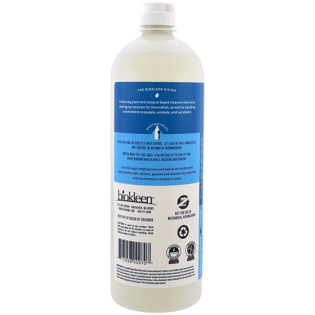 Bio Kleen, opvaskemiddel, fugtgivende hånd, 32 fl oz (946 ml)