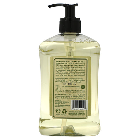 A La Maison de Provence, Jabón líquido para manos y cuerpo, Romero y menta, 500 ml (16,9 oz. líq.)