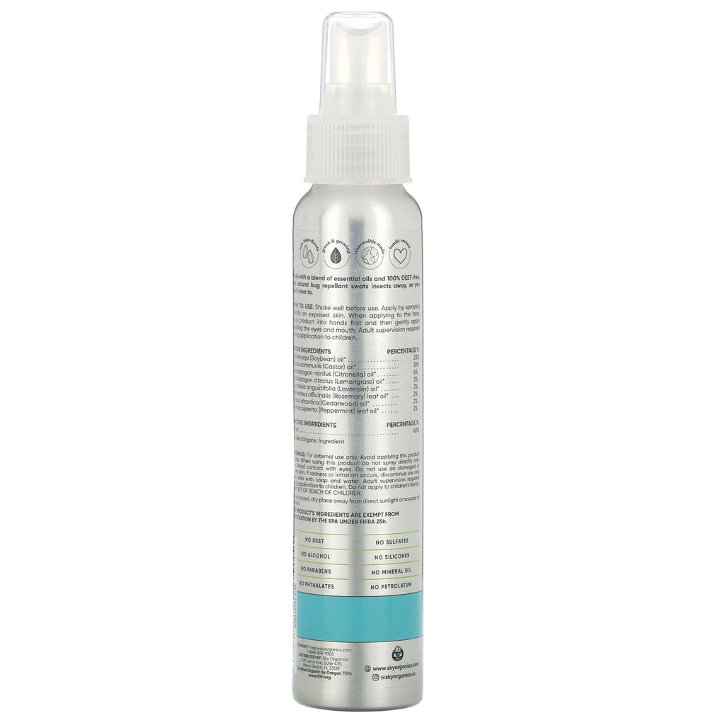 Sky s, Bug Spray, 4 fl oz (118 ml)