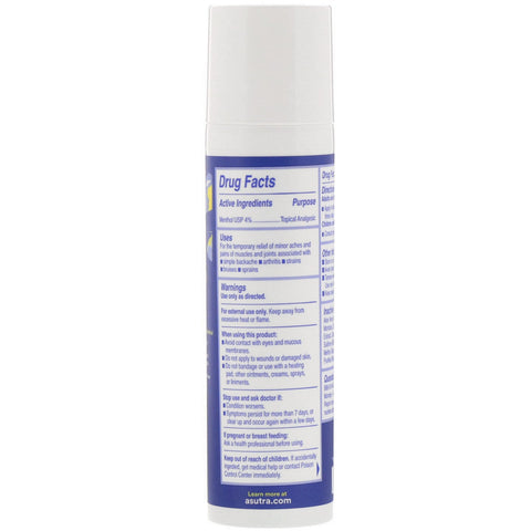 Asutra, Lindre din smerte, Midlertidig smertelindrende creme, 3 oz (85 g)