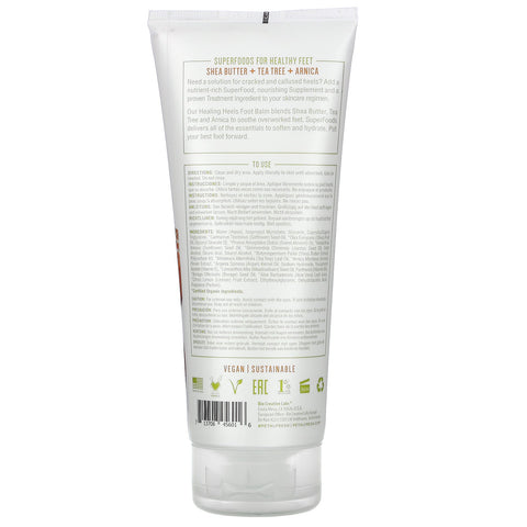 Frisk kronblad, ren, supermad til fødder, helbredende hæle, blødgørende fodbalsam, sheasmør, tetræ og Arnica, 7 fl oz (200 ml)