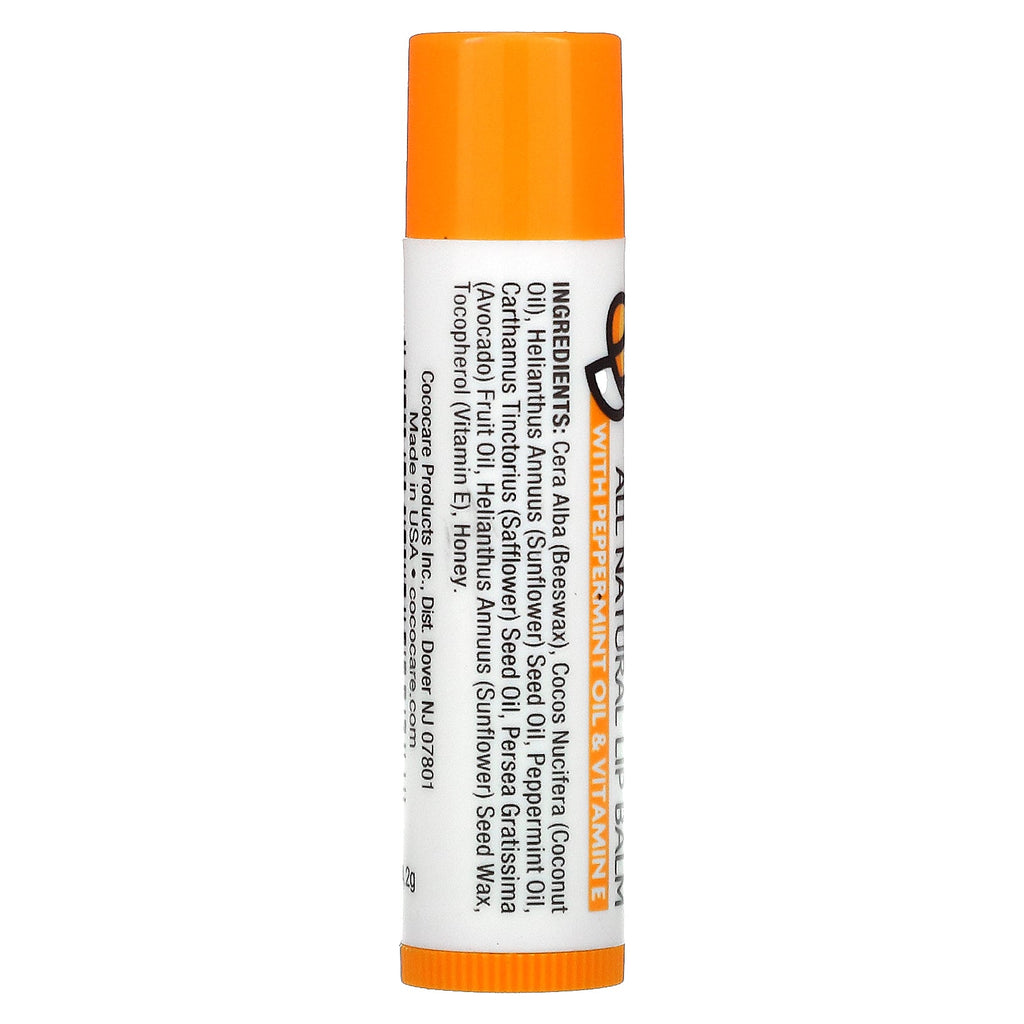 Cococare, bivoks, helt naturlig læbepomade, 0,15 oz (4,2 g)