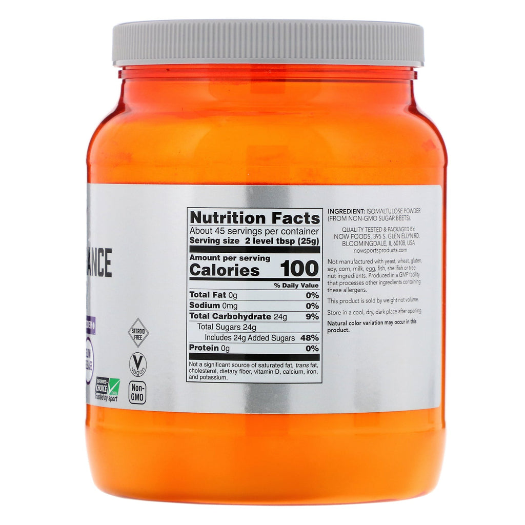 Now Foods, Deportes, Carbo Endurance en polvo, 2,5 libras (1134 g)