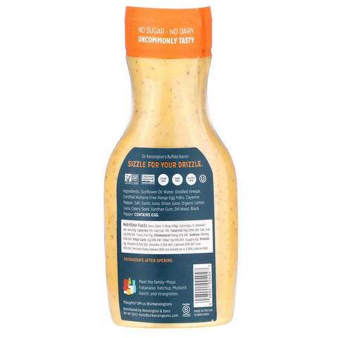 Sir Kensington's, Rancho Buffalo, 9 fl oz (266 ml)