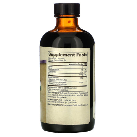 Dr. Mercola, Jarabe de saúco con equinácea, 6 fl oz (180 ml)