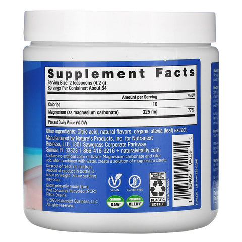 Natural Vitality, CALM, The Anti-Stress Drink Mix, Apple Cinnamon, 8 oz (226 g)