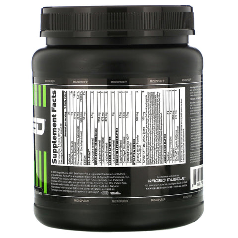Kaged Muscle, PRE-KAGED, Premium Pre-Workout, Grape, 1,27 lb (574 g)