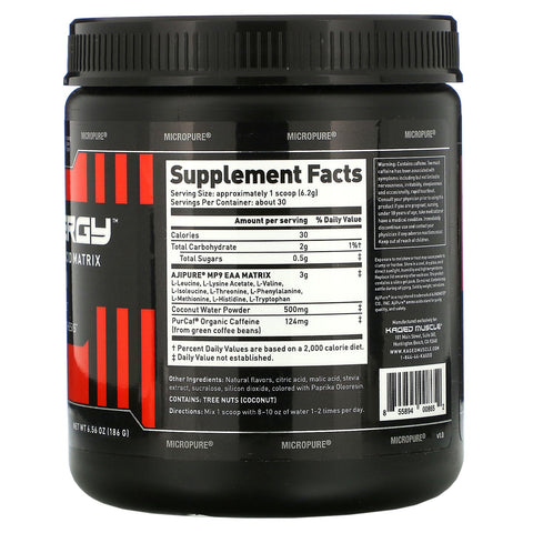 Kaged Muscle, Amino Synergy, Orange, 6,56 oz (186 g)