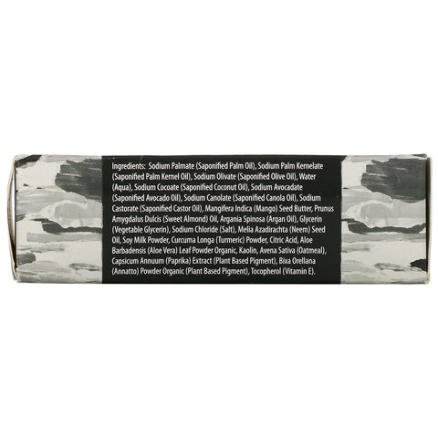 En med natur, en bar, barbering og brusebad, helbredende gurkemeje, parfumefri, 3,5 oz (100 g)
