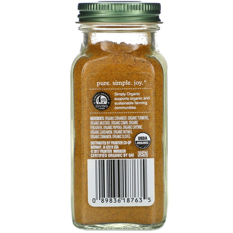 Simply, curry en polvo, 3,00 oz (85 g)