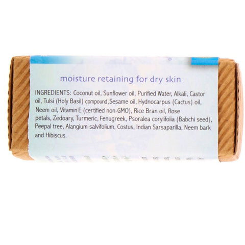 Auromere, Jabón ayurvédico con Neem, Tulsi-Neem, 78 g (2,75 oz)