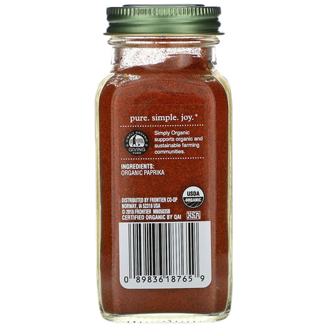 Simplemente, pimentón, 84 g (2,96 oz)