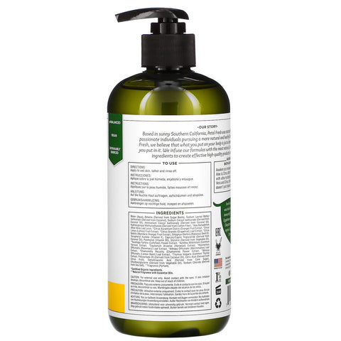 Petal Fresh, gel puro y refrescante para baño y ducha, aloe y cítricos, 16 fl oz (475 ml)