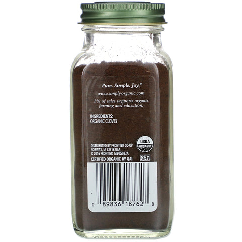 Simply, clavo molido, 80 g (2,82 oz)