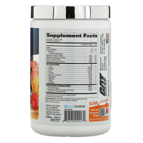 GAT, Flexx EAAs + Hydration, Orange Guava, 12,2 oz (345 g)
