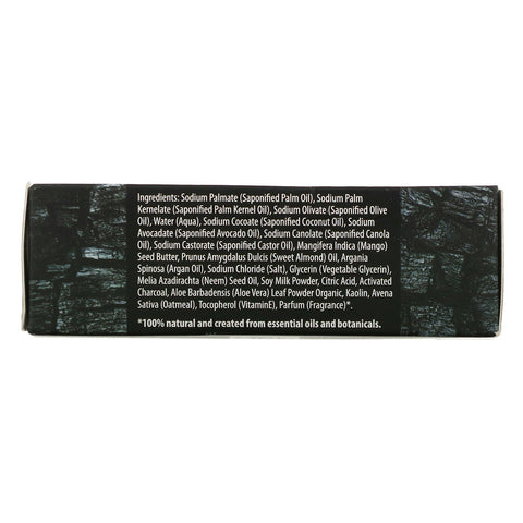 En med natur, en bar, barbering og brusebad, aktivt kul, 3,5 oz (100 g)