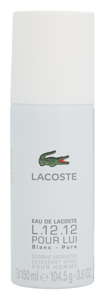 Lacoste E.D.L. L.12.12 Blanc Deo 150 ml