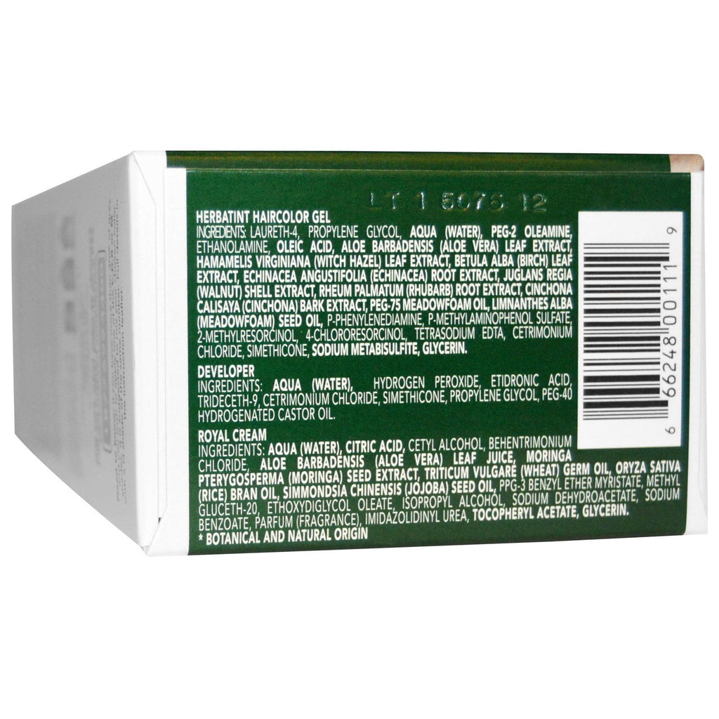 Herbatint, Permanent Haircolor Gel, 5D, Light Golden Chestnut, 4,56 fl oz (135 ml)