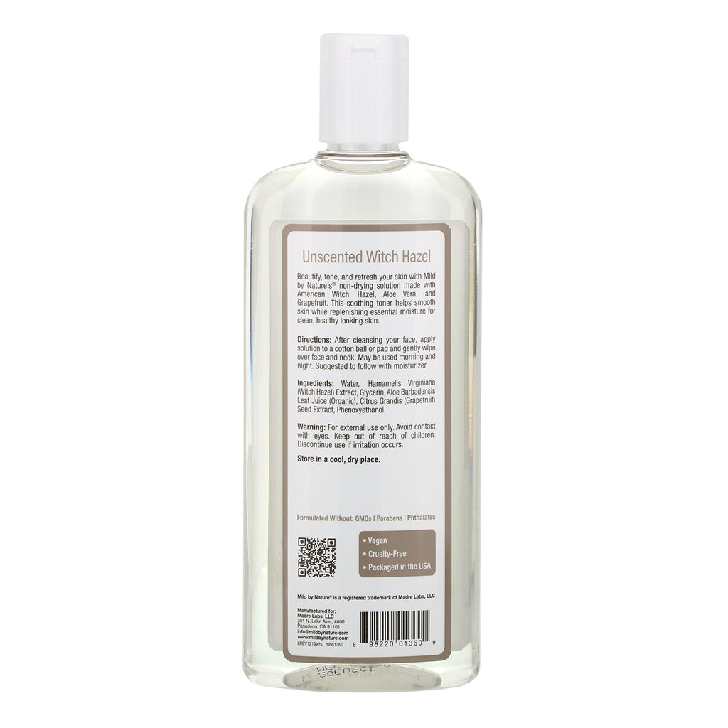 Mild af natur, troldnød, uparfumeret, alkoholfri, 12 fl oz (355 ml)