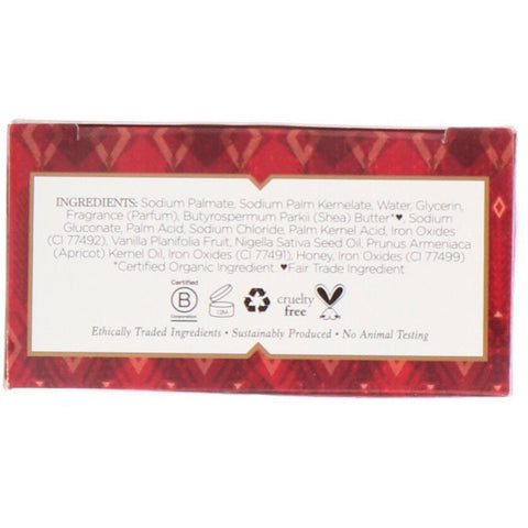 Nubian Heritage, Jabón en barra de miel y semillas negras, 5 oz (142 g)