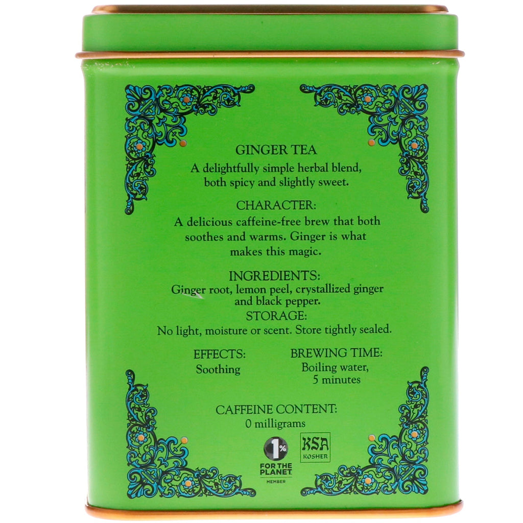 Harney &amp; Sons, HT teblanding, ingefærte, 20 teposer, 1,4 oz (40 g)